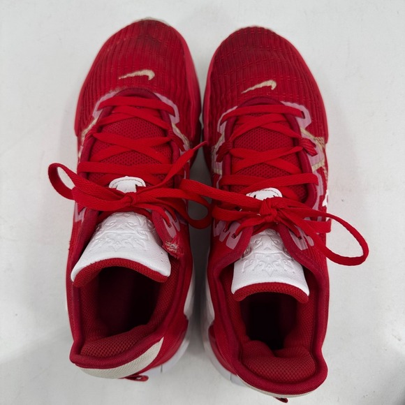 Nike Air LeBron James Witness 6 Basketball Shoes MENS Red White Lace Up 11.5 - Picture 5 of 10